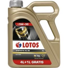 Motoreļļa LOTOS SYNTHETIC A5/B5 5W30 4+1L, Lotos Oil