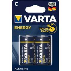 Varta 4114/C2 Alkaline LR14 1.5V Baterijas (2gab.) (EU Blister)