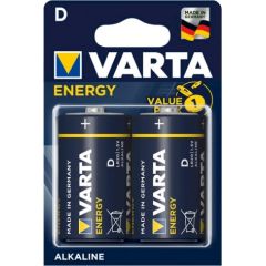 Varta 4120/D2 Alkaline LR20 1.5V Baterijas (2gab.) (EU Blister) Baterijas un akumulatori