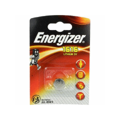 (Ir veikalā) ENERGIZER 1616 Lithium Baterija 3V B1 CR1616 DL1616