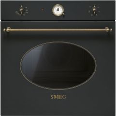SMEG SF800AO Coloniale Anthracite Antique brass Cepeškrāsns