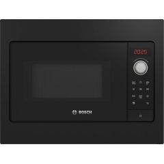 Bosch BFL523MB3 s2 mikroviļņu krāsns, iebūvējama, melna