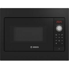 Bosch BFL523MB3 s2 mikroviļņu krāsns, iebūvējama, melna