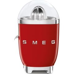 Smeg CJF01RDEU Citrus Juicer | Manual Pressure | Red | 50's Style