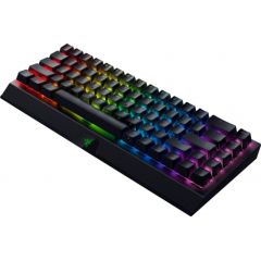 Razer BlackWidow V3 Mini HyperSpeed  Mechanical Gaming Keyboard, RGB LED light, QWERTY US International, Wireless, Black, Yellow Switch
