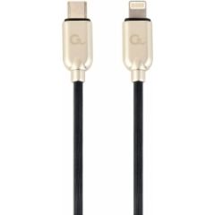 Gembird USB Type-C Male 8pin Male Fast Charging 1m Black (Ir veikalā) Data USB kabeļi