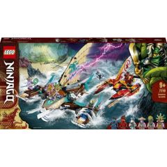 LEGO Ninjago Katamarānu cīņa jūrā, no 9+ gadiem (71748)