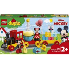 LEGO DUPLO Mikipeles un Minnijas dzimšanas dienas vilciens, no 2+ gadiem  (10941) Lego DUPLO