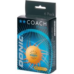 Table tennis ball DONIC P40+ Coach 2 star  6 pcs Orange