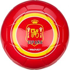 Street football ball AVENTO 16XO Glossy World Soccer D23cm Red/Yellow