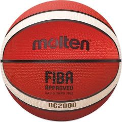 Basketball ball training MOLTEN B7G2000 FIBA, rubber size 7