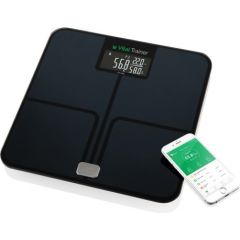 ETA Smart Personal Scale Vital Trainer ETA778090000 Body analyzer, Maximum weight (capacity) 180 kg, Accuracy 100 g, Body Mass Index (BMI) measuring, Black