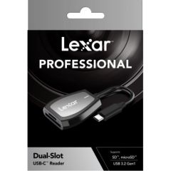 Lexar Pro USB-C Dual-Slot Reader