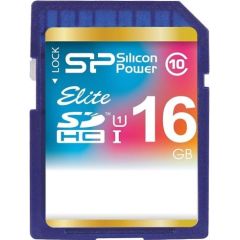 Silicon Power atmiņas karte SDHC 16GB Elite 10 CLASS