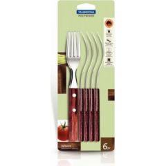 Polywood pusdienu dakšas 6gab., Tramontina Ēdamrīki