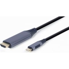 Gembird USB Type-C Male - HDMI Male 1.8m Space Grey