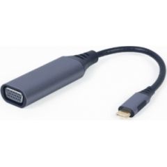Gembird USB Type-C Male - VGA Female Space Grey Dažādi vadi