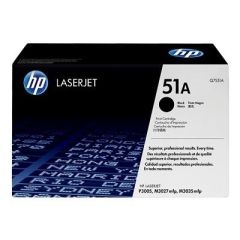 Hewlett-packard TONER BLACK 51A 6.5K /LJP3005/Q7551A HP Lāzerprinteru izejmateriāli