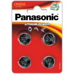 Panasonic baterija CR2032/4B Baterijas un akumulatori