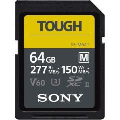 Atmiņas karte Sony SF-M Tough SDXC 64 GB Class 10 UHS-II U3 V60 (SFM64T/T1)