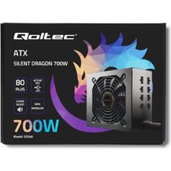 QOLTEC 50346 ATX SILENT DRAGON Power Supply 700W 80 Plus Gaming