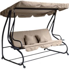 Furnide Dārza šūpoles "Relax Plus" bēšā krāsā
