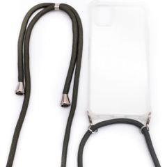 Evelatus Samsung A40 Case with rope Green Transparent Neoriģinālie Maciņi