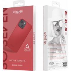 Apple iPhone 13 Pro Smoothie Silicone Cover By So Seven Red