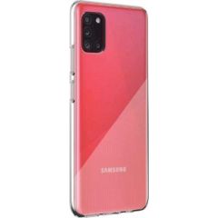 Samsung Galaxy A21s Silicone Cover By BigBen Transparent