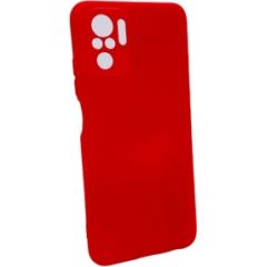 Evelatus  Xiaomi Note 10/Note 10S Silicone case with Bottom Red