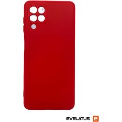 Evelatus  Samsung galaxy A22 4G Silicone case wih bottom Red