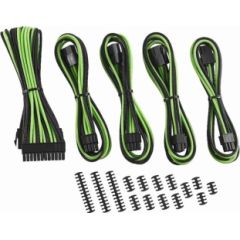 CableMod 8+6 Series Classic ModMesh Sleeved Cable Extension Kit Green
