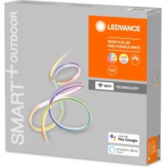 Ledvance SMART+ WiFi Neon Flex RGBW Multicolor 15W 2700-6500K, 3 meters, Outdoor IP44, Plug Type-C (EU) Viedās lampas un spuldzes