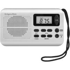 Kruger&matz Kruger & Matz KM0819 Portable radio, grey-black