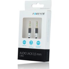 Forever Audio AUX vads 3.5 mm -> 3.5 mm 90 cm Melns