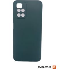 Evelatus  Xiaomi Redmi 10 Silicone case with Bottom Dark Green