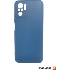 Evelatus  Xiaomi Note 10/Note 10S Silicone case with Bottom Navy Blue