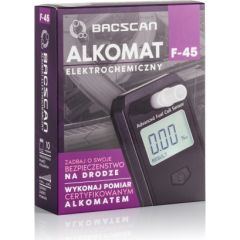 BACscan F-45 alcohol tester 0 - 4% Black