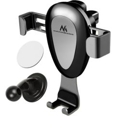 Maclean car phone holder, universal, for the ventilation grille, gravity, max. center distance 90mm, MC-324