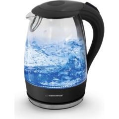 Esperanza EKK011K Electric kettle 1.7 L Black, Multicolor 2200 W Tējkannas (elektriskās)