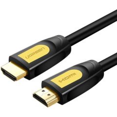HDMI 2.0 UGREEN HD101 Cable, 4K 60Hz, 1m (Black and Yellow) HDMI vadi
