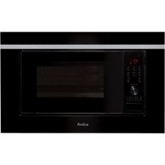 AMICA AMGB20E2GB F-type Mikroviļņu krāsns, iebūvējama 20L 700W Black