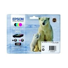 Epson Ink Multipack No.26XL (C13T26364010) 41,3ml Tintes printeru izejmateriāli