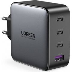 UGREEN CD226 Wall Charger, USB QC3.0, 3x USB-C, 100W, PD (Black)