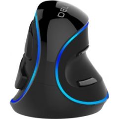 Wired Vertical Mouse Delux M618PU 7200DPI Blue