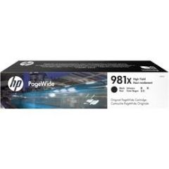 Hewlett-packard HP Ink No.981X Black (L0R12A) Lāzerprinteru izejmateriāli