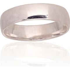 Серебряное обручальное кольцо #2101775, Серебро	925°, Размер: 22.5, 4 гр.