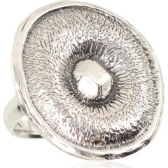 Серебряное кольцо #2101186(POx-Bk), Серебро	925°, оксид (покрытие), Размер: 18.5, 8.9 гр.