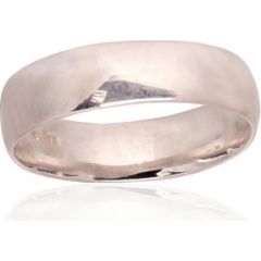Серебряное обручальное кольцо #2101776, Серебро	925°, Размер: 15, 3.2 гр.