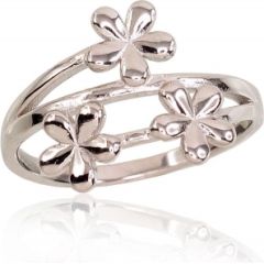 Серебряное кольцо #2101631(PRh-Gr), Серебро	925°, родий (покрытие), Размер: 16.5, 2 гр. Sieviešu